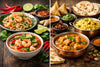 Thai-Küche versus indische Küche im Vergleich
